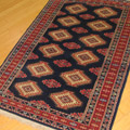 Turkomen Geometric Hand Knotted Wool Rug