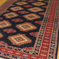 Turkomen Geometric Hand Knotted Wool Rug