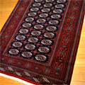 Turkomen Geometric Hand Knotted Wool Rug