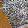 Habibian Medallion Square Hand Knotted Wool & Silk Rug