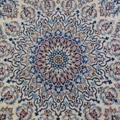 Habibian Medallion Square Hand Knotted Wool & Silk Rug