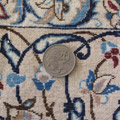 Habibian Medallion Square Hand Knotted Wool & Silk Rug