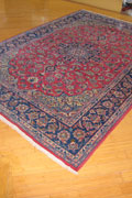 Isfahan Medallion Hand Knotted Wool Rug