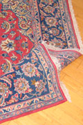 Isfahan Medallion Hand Knotted Wool Rug