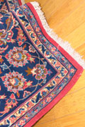 Isfahan Medallion Hand Knotted Wool Rug