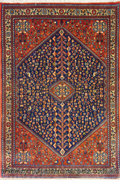 Abadeh Medallion Hand Knotted Wool Rug