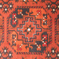 Gazni Geometric Hand Knotted Wool Rug