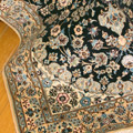 Habibian Medallion Hand Knotted Wool & Silk Rug