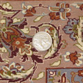 Isfahan Medallion Hand Knotted Wool Rug