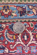 Moud Oriental Hand Knotted Wool & Silk Rug