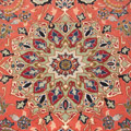 Tabriz Medallion Hand Knotted Wool & Silk Rug