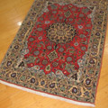 Tabriz Medallion Hand Knotted Wool & Silk Rug