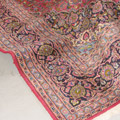 Kashan Medallion Hand Knotted Wool Rug