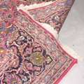 Kashan Medallion Hand Knotted Wool Rug