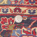 Kashan Medallion Hand Knotted Wool Rug