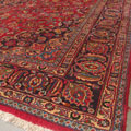 Kashan Medallion Hand Knotted Wool Rug
