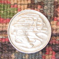 Kashan Medallion Hand Knotted Wool Rug