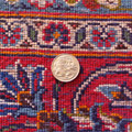 Kashan Medallion Hand Knotted Wool Rug
