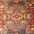 Kashmar Geometric Hand Knotted Wool Rug