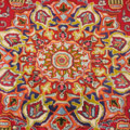 Kashmar Medallion Hand Knotted Wool Rug