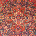 Mashad Medallion Hand Knotted Wool Rug