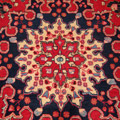 Mashad Medallion Hand Knotted Wool Rug