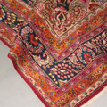 Mashad Medallion Hand Knotted Wool Rug
