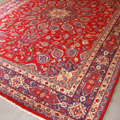 Mashad Medallion Hand Knotted Wool Rug