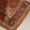 Mashad Medallion Hand Knotted Wool Rug
