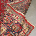 Mashad Medallion Hand Knotted Wool Rug