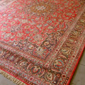 Mashad Medallion Hand Knotted Wool Rug