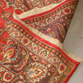 Mashad Medallion Hand Knotted Wool Rug