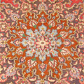 Mashad Medallion Hand Knotted Wool Rug
