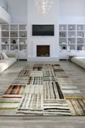 Amore Modern Square Pattern Rugs 21147-60
