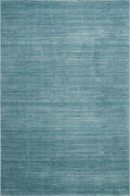 Domenico Modern Plain Rugs B066A Blue Blue