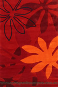 London Modern Floral Rug LD251-RB