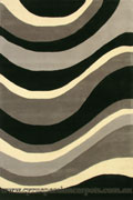 London Modern Wavy Rug LD303-BWG