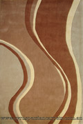 London Modern Wavy Rug LD501-BWB