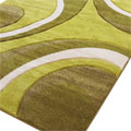 Nevada Modern Circle Design Rug 8923A F.Green E.Green