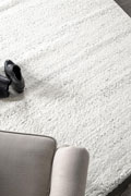 Palace Modern Plain Rugs 7921 White
