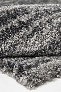 Palace Modern Plain Rugs 8085 Black