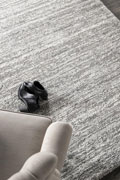 Palace Modern Plain Rugs 8085 Silver