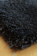 Palace Modern Plain Rugs 2144 Near Black