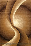 Paris Modern Abstract Rug 5135 Brown Beige