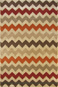 Vento Modern Chevron Stripe Rug 1030W