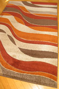 Vento Modern Wavy Rug 1032D