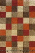 Vento Modern Square Pattern Rug 1923X