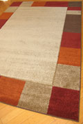 Vento Modern Border Rug 78X