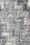 Ellie Contemporary Wavy Rugs 2157A D. Grey D. Grey