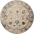 Madelaine Contemporary Round Rugs 521-FE4-W